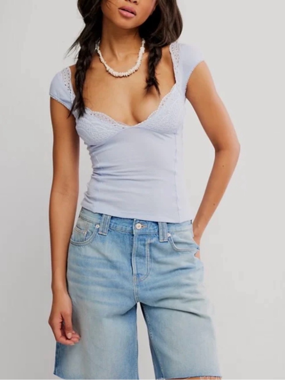 Free People Intimately Blush Hour Tee